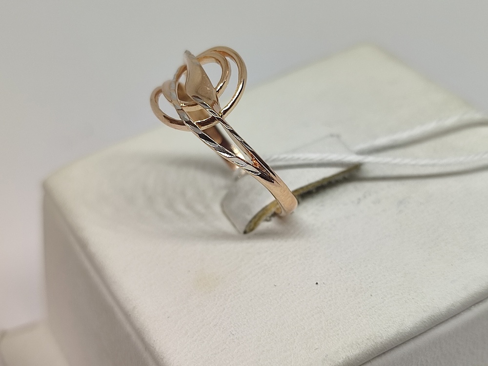 КОЛБКМ585 КОЛЬЦО БЕЗ КАМНЯ (Au 585)