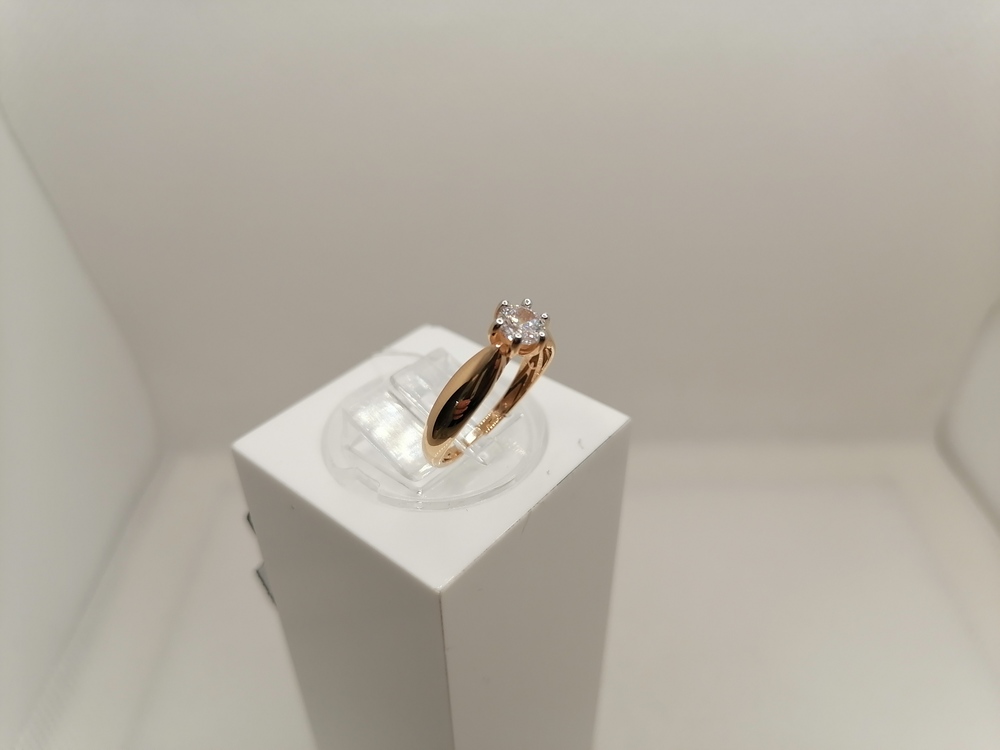 КОЛЬЦО С КАМНЕМ (Au 585)