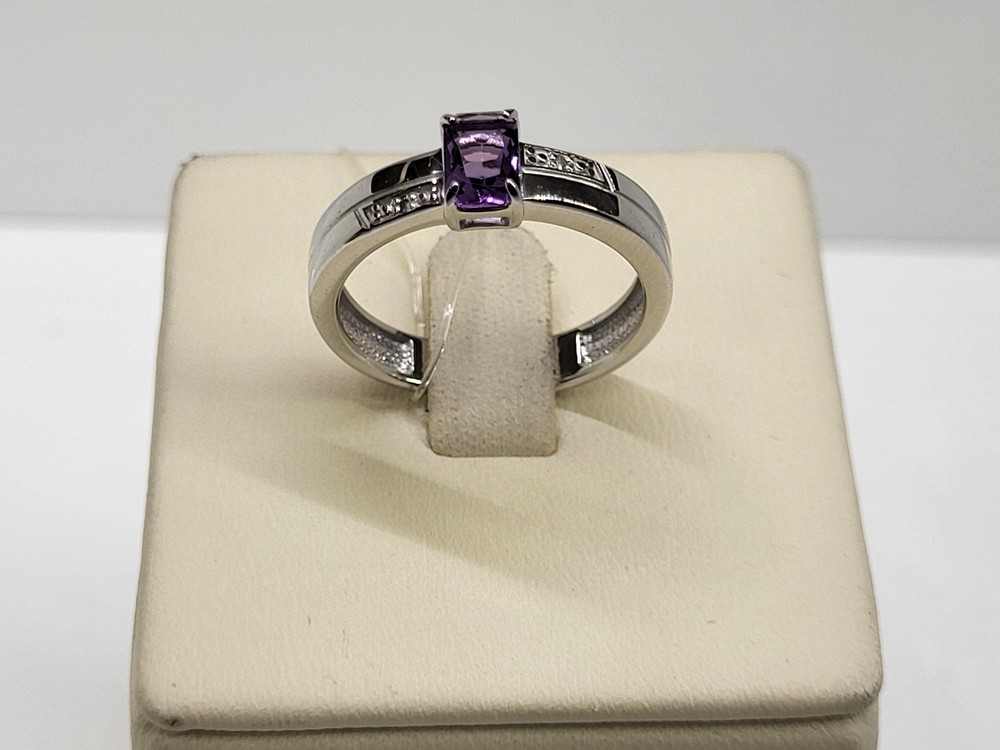 КОЛЬЦО БРИЛЛИАНТ (Ag 925)