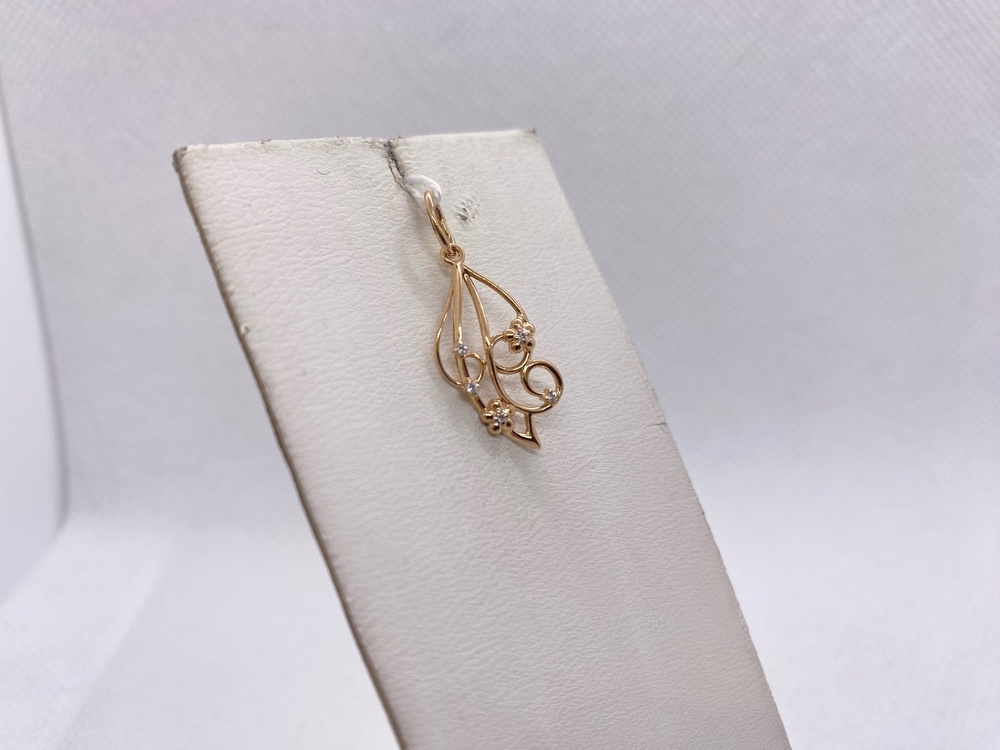 ПОДВЕСКА С КАМНЯМИ (Au 585)