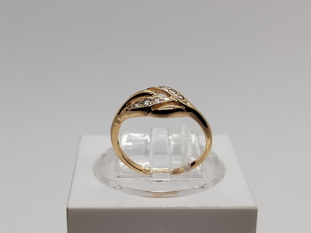 КОЛКМИ585 КОЛЬЦО С КАМНЯМИ (Au 585)