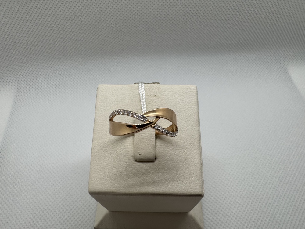 КОЛКМИ585 КОЛЬЦО С КАМНЯМИ (Au 585)