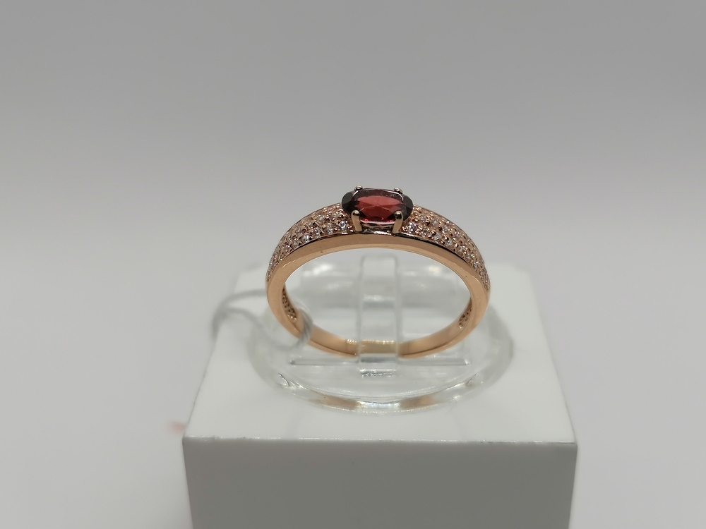 КОЛКМИ585 КОЛЬЦО С КАМНЯМИ (Au 585)