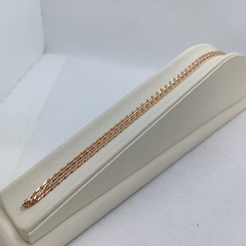 ЦЕПЬ ПОЛНОВЕСНАЯ Ромб тройной (Au 585)