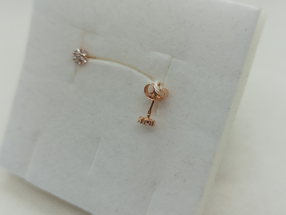 СКМИ585 СЕРЬГИ С КАМНЯМИ (Au 585)