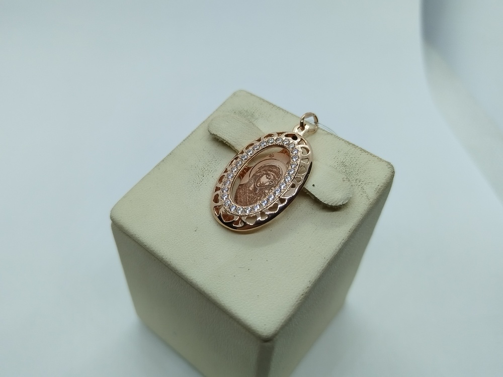 ПОДВЕСКА ИКОНА с камнями (Au 585)