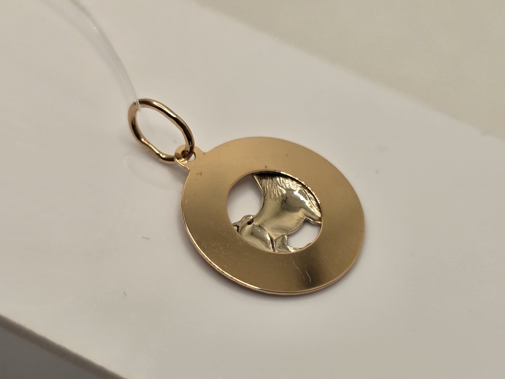 ПОДВЕСКА ЗНАК ЗОДИАКА ЛЕВ (Au 585)