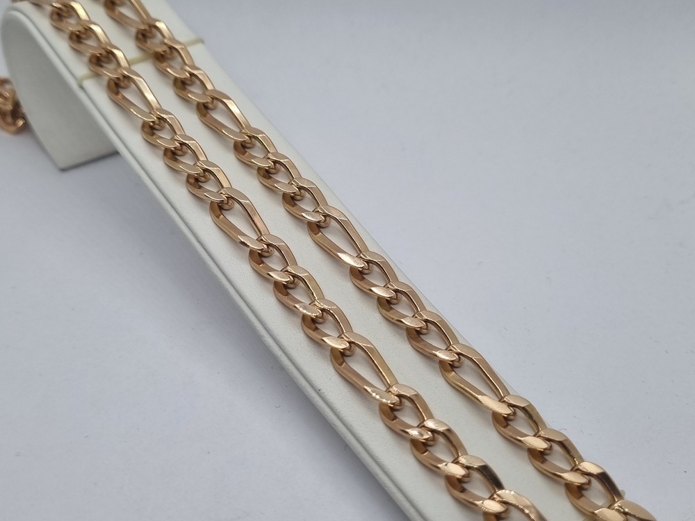 ЦЛФК585 ЦЕПЬ ПОЛНОВЕСНАЯ Фигаро(картье) (Au 585)