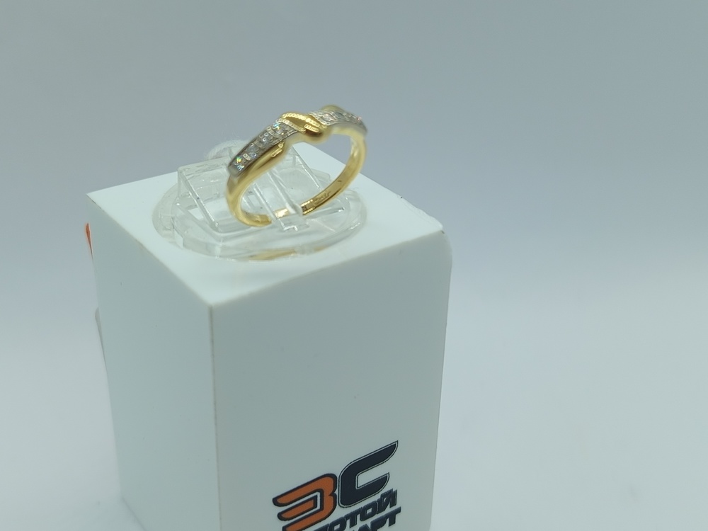 КОЛЬЦО БРИЛЛИАНТ Au 750