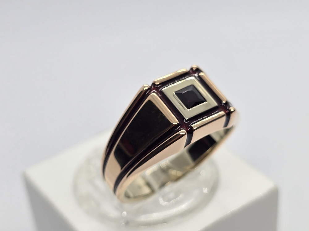 КОЛЬЦО ПЕЧАТКА с камнем (Au 585) КОЛЬЦО ПЕЧАТКА с камнем (Au 585)