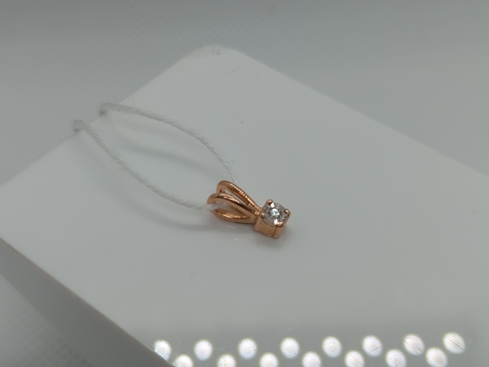 ПОДВЕСКА БРИЛЛИАНТ Au 585