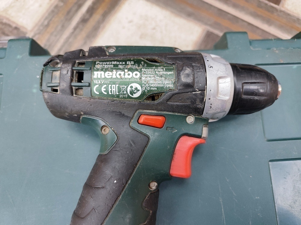 Шуруповерт Metabo POWERMAXX BS