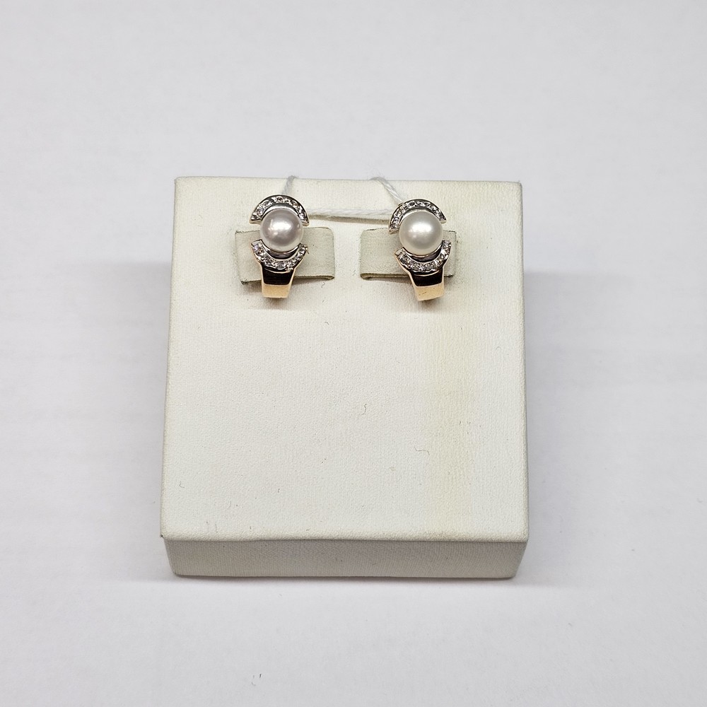 СЕРЬГИ С КАМНЯМИ (Au 585)