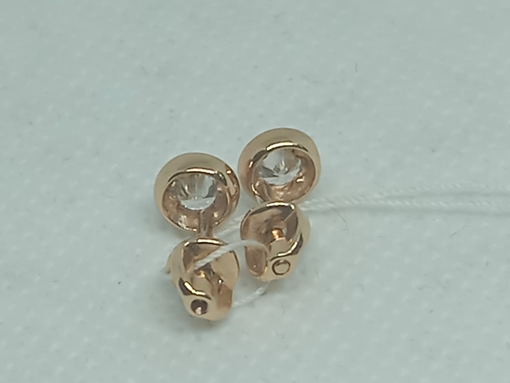 СПУС585 СЕРЬГИ ПУСЕТЫ (Au 585)