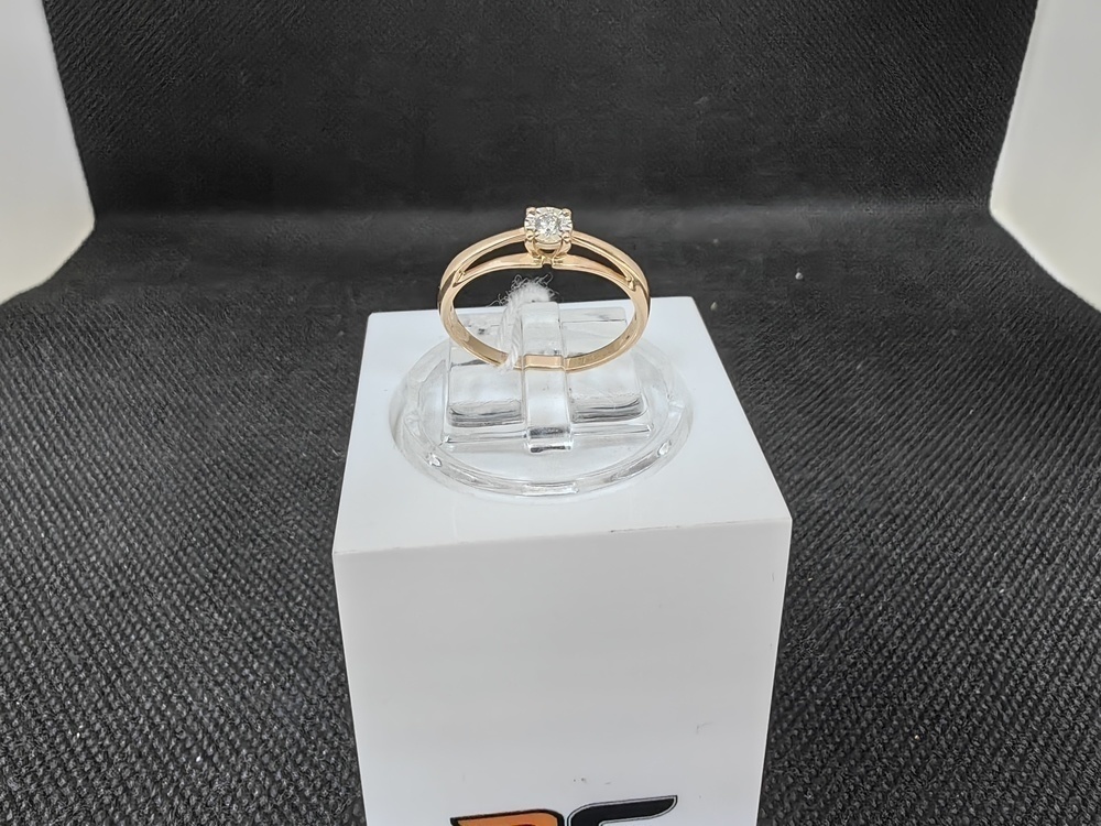 КОЛЬЦО БРИЛЛИАНТ Au 585