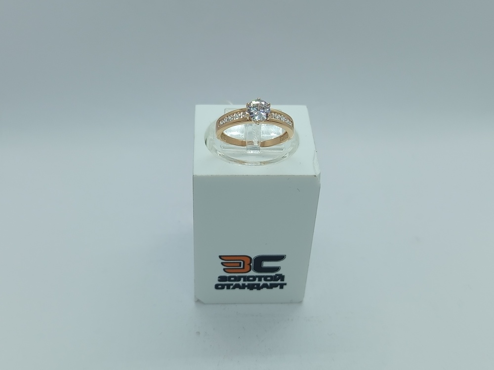 КОЛКМИ585 КОЛЬЦО С КАМНЯМИ (Au 585)