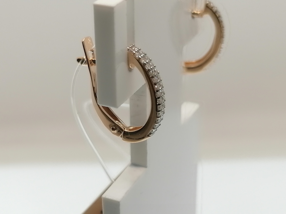 СЕРЬГИ БРИЛЛИАНТ (Au 585)