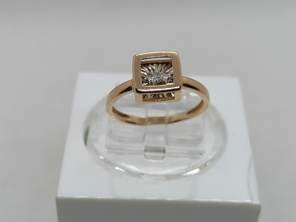 КОЛЬЦО БРИЛЛИАНТ (Au 585)