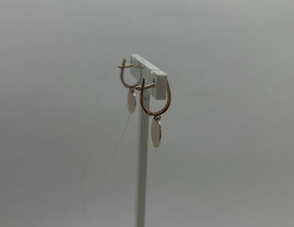 СЕРЬГИ БЕЗ КАМНЯ (Au 585)