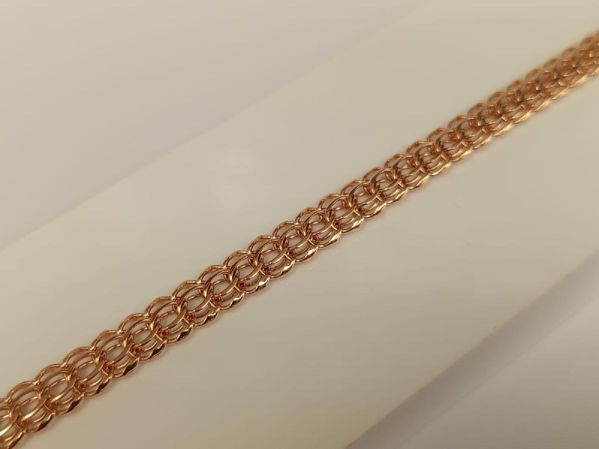 БРАСЛЕТ ПОЛНОВЕСНЫЙ Итальянка Au 585