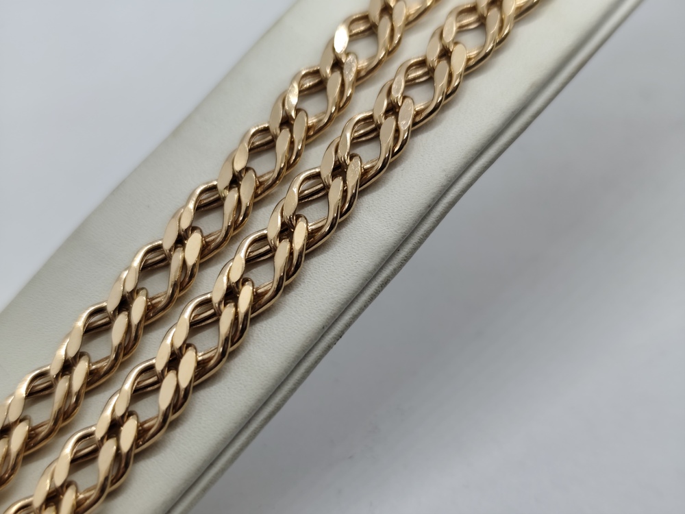 ЦПР2585 ЦЕПЬ ПУСТОТЕЛАЯ Ромб двойной (Au 585)