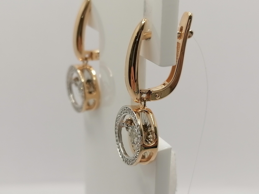 02-11-5478-31-00 СЕРЬГИ БРИЛЛИАНТ (Au 585)