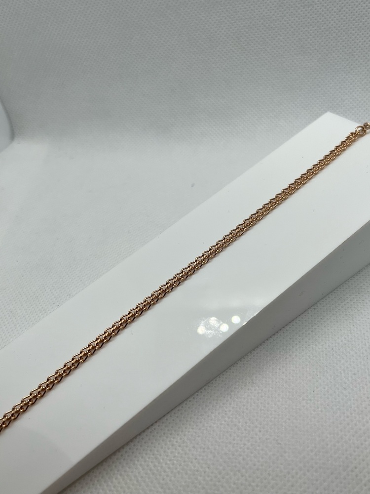 БРАСЛЕТ ПУСТОТЕЛЫЙ Царь (Au 585)