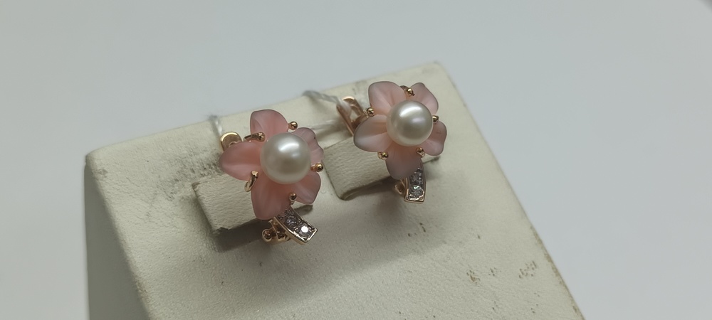 СЕРЬГИ С КАМНЯМИ (Au 585)