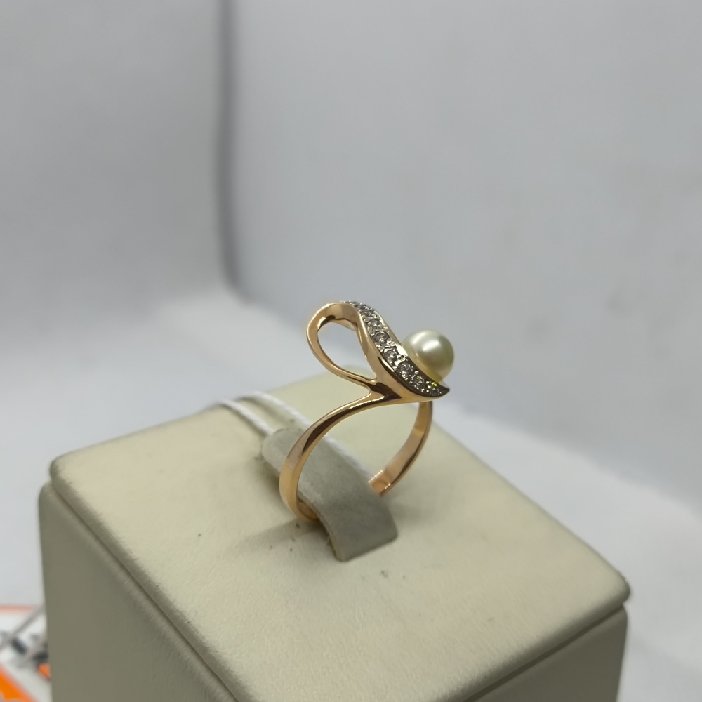 КОЛКМИ585 КОЛЬЦО С КАМНЯМИ (Au 585)