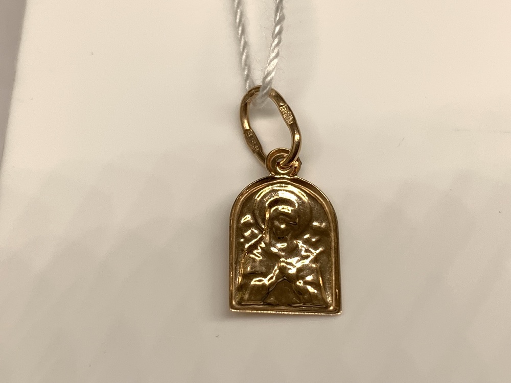 ПОДВЕСКА ИКОНА БЕЗ КАМНЯ (Au 585)