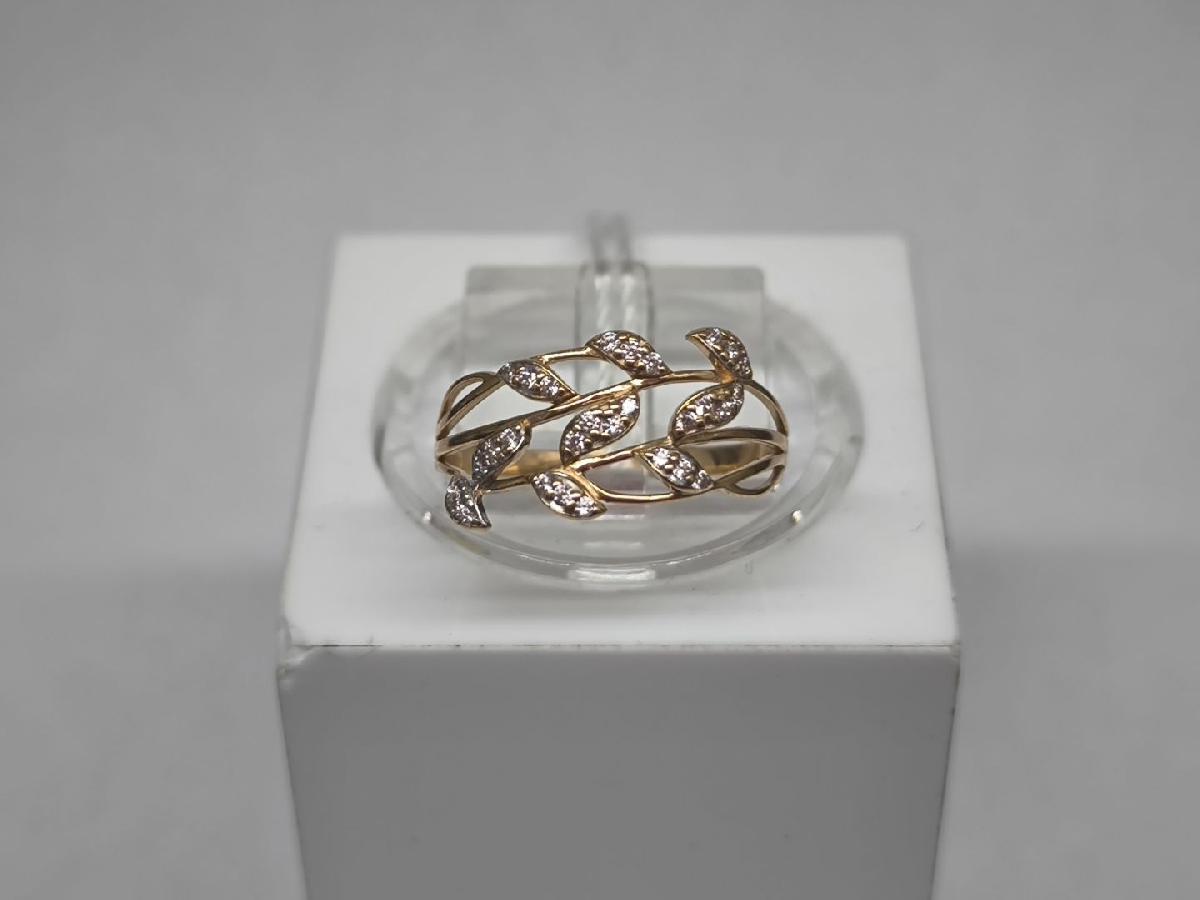 КОЛКМИ585 КОЛЬЦО С КАМНЯМИ (Au 585)