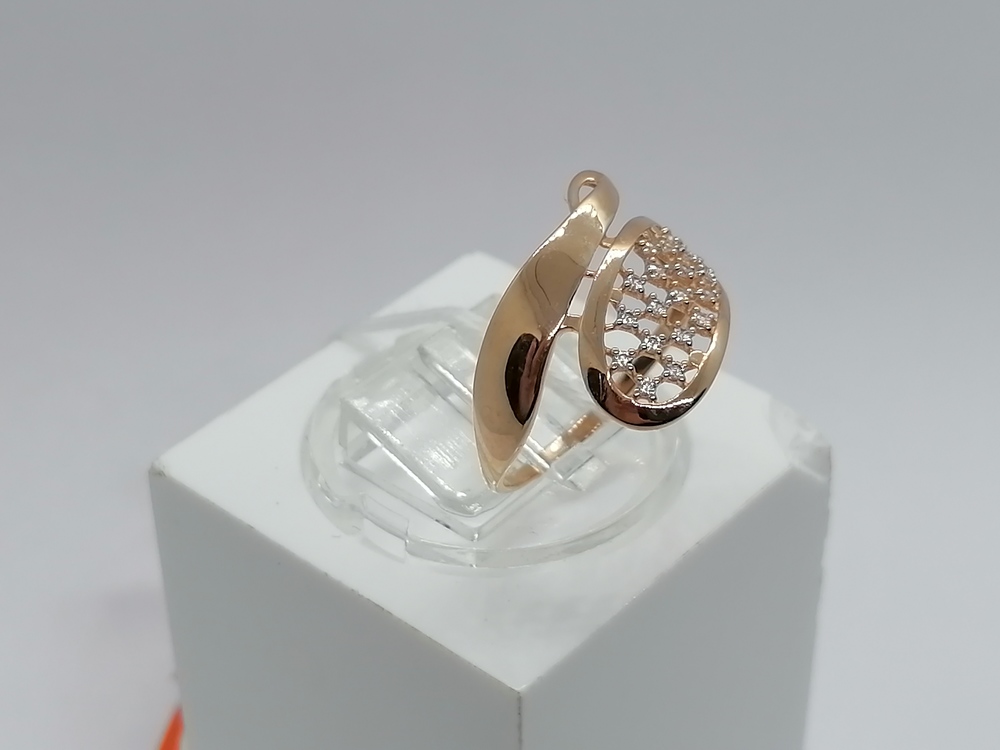 КОЛКМИ585 КОЛЬЦО С КАМНЯМИ (Au 585)