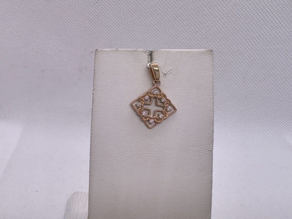 50295 ПОДВЕСКА С КАМНЯМИ (Au 585)