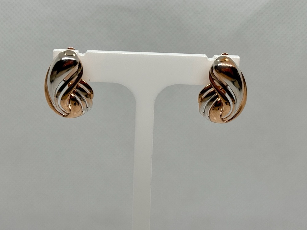 СЕРЬГИ БЕЗ КАМНЯ (Au 585)