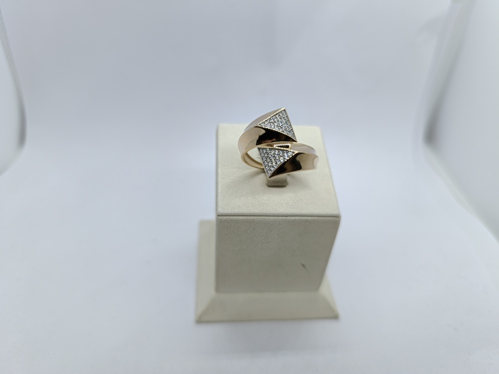 КОЛЬЦО С КАМНЯМИ (Au 585) КОЛЬЦО С КАМНЯМИ (Au 585)