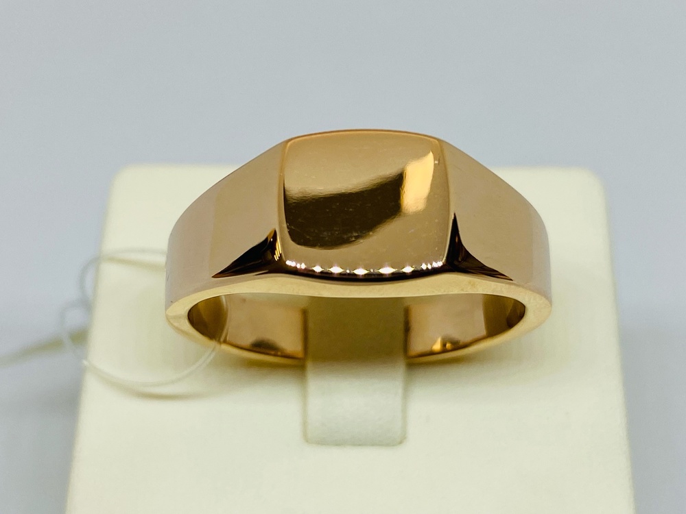 КОЛЬЦО ПЕЧАТКА без камня (Au 585)