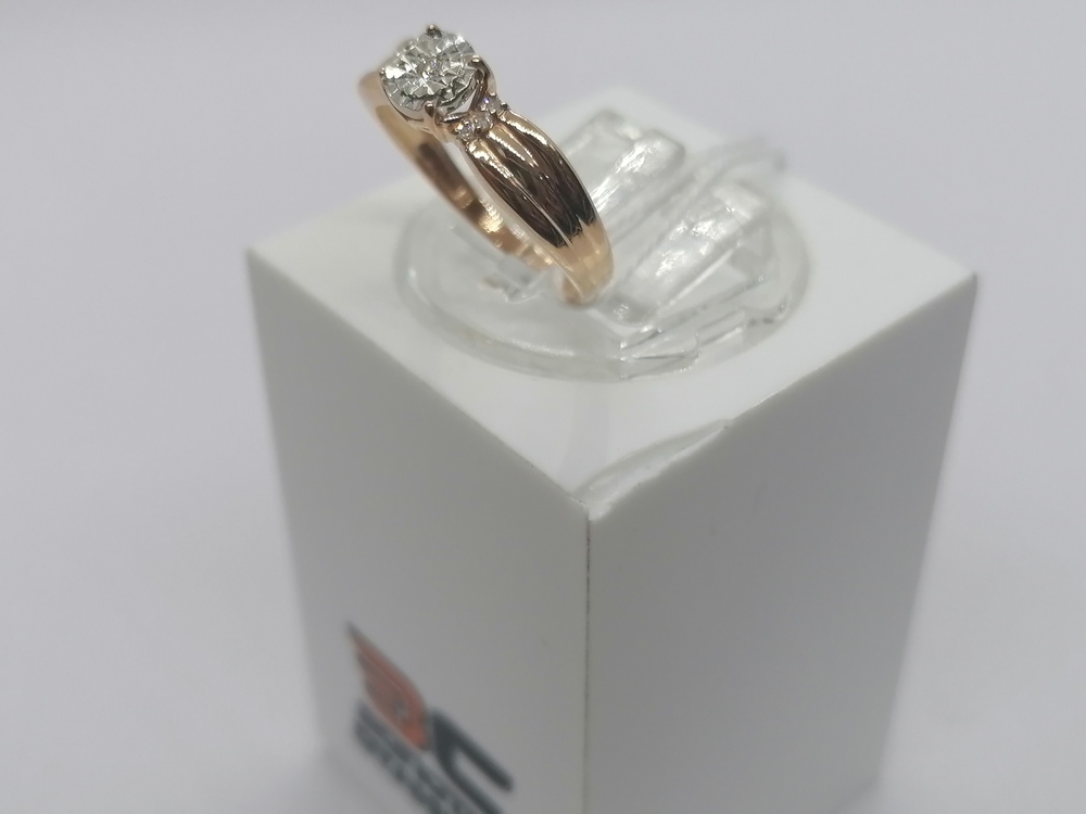 КОЛЬЦО БРИЛЛИАНТ Au 585