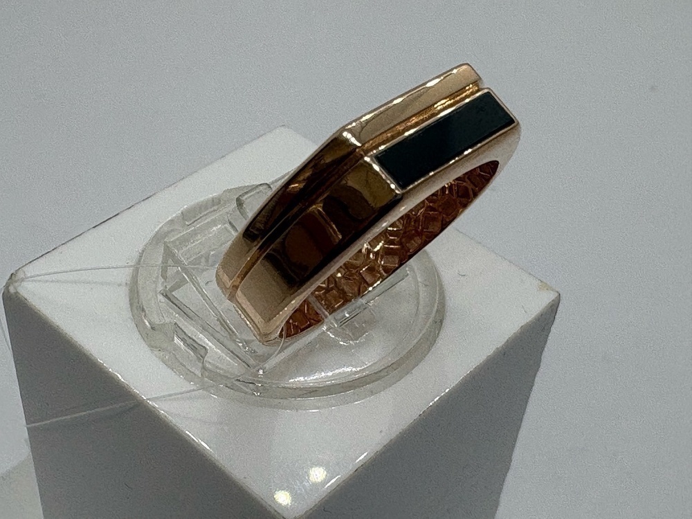 КОЛЬЦО ПЕЧАТКА с камнем (Au 585)