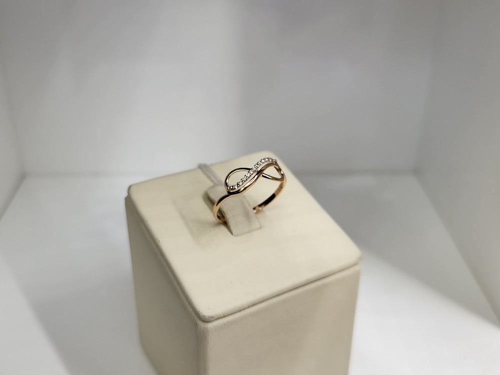 КОЛКМИ585 КОЛЬЦО С КАМНЯМИ (Au 585)