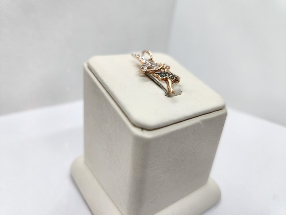 ПОДВЕСКА С КАМНЯМИ (Au 585)