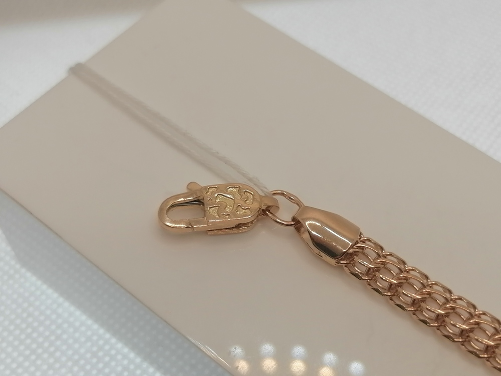 БРАСЛЕТ ПОЛНОВЕСНЫЙ Итальянка Au 585