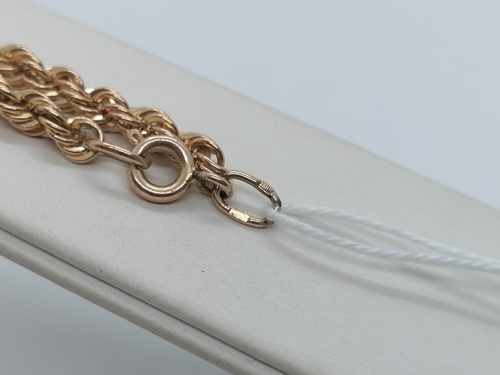 ЦЕПЬ ПОЛНОВЕСНАЯ Веревка (Au 585)