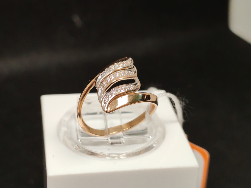 КОЛЬЦО С КАМНЕМ (Au 585)