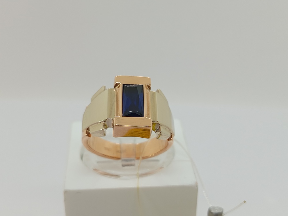 31-0312-С КОЛЬЦО ПЕЧАТКА с камнем (Au 585)