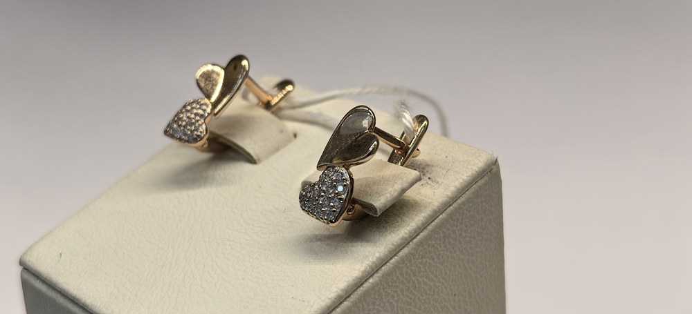 СЕРЬГИ С КАМНЯМИ (Au 585)