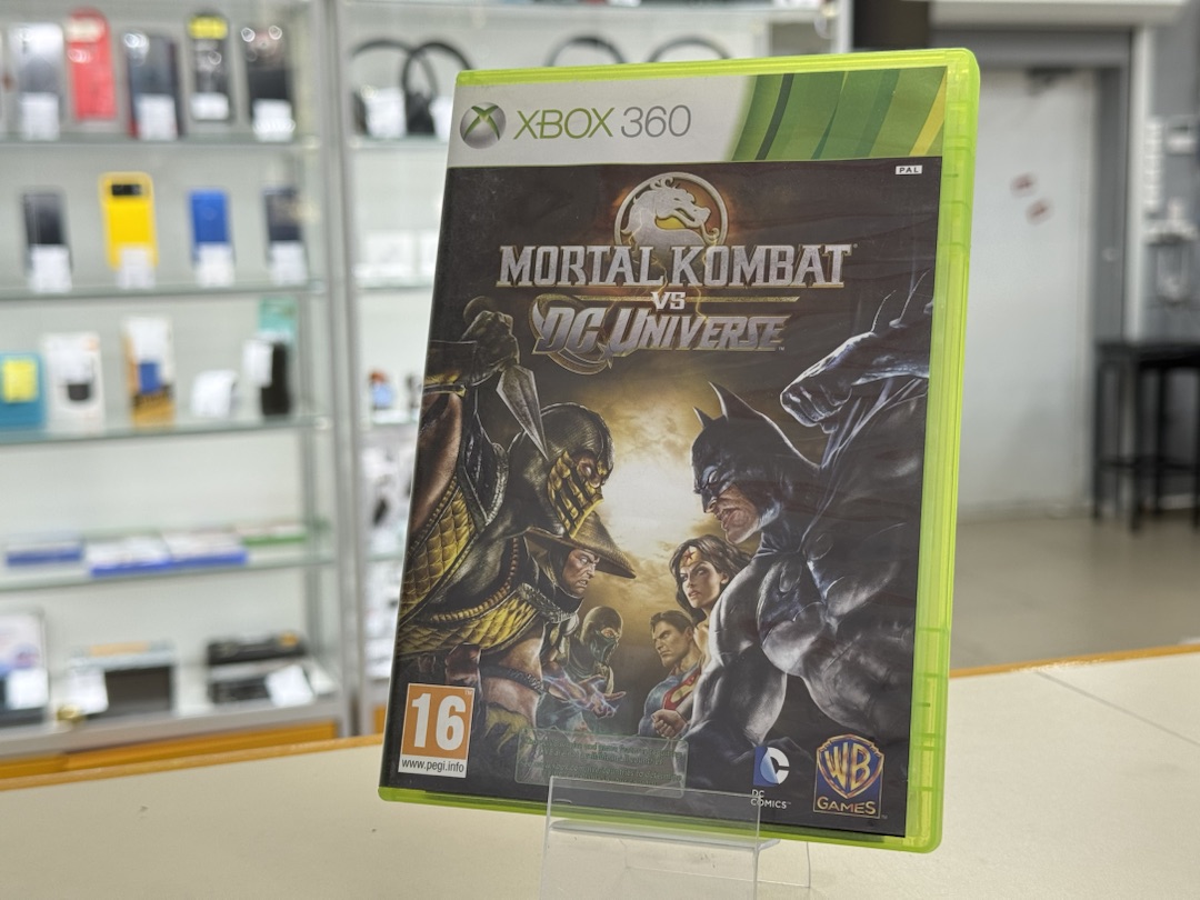 Игра XBOX Mortal Kombat  vs dc Universe