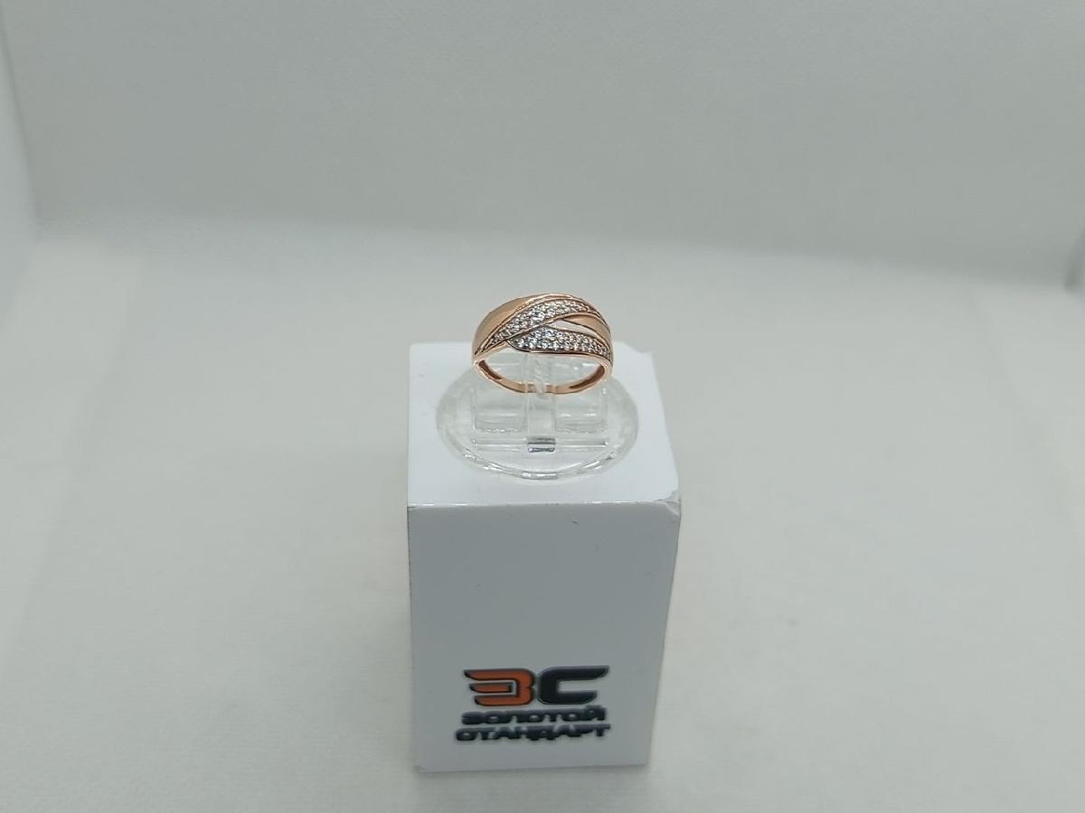 КОЛКМИ375 КОЛЬЦО С КАМНЯМИ (Au 375)