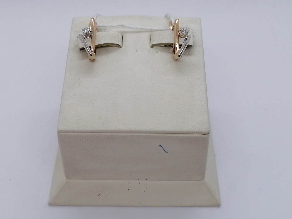 СЕРЬГИ БРИЛЛИАНТ (Au 585)