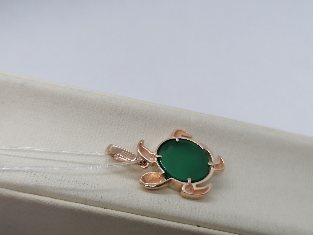 ПОДВЕСКА АГАТ (Au 585)