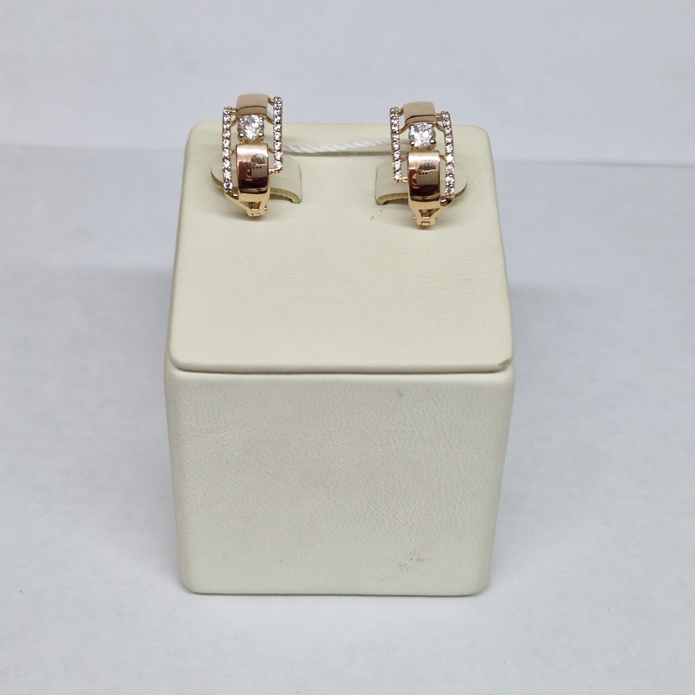 СЕРЬГИ С КАМНЯМИ (Au 585)